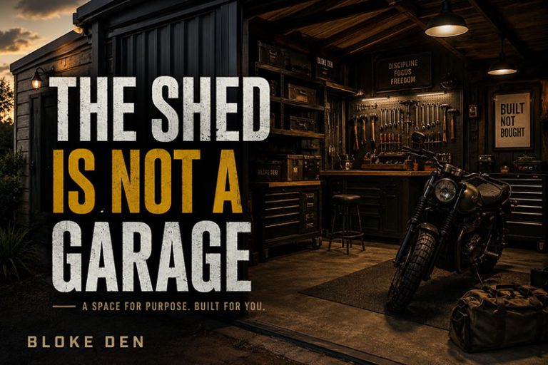 The Shed Is Not A Garage